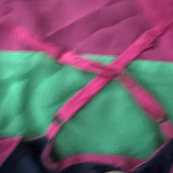 EUC Tulle Colorblock Maxi Dress Sz XS - Picture 4 of 9